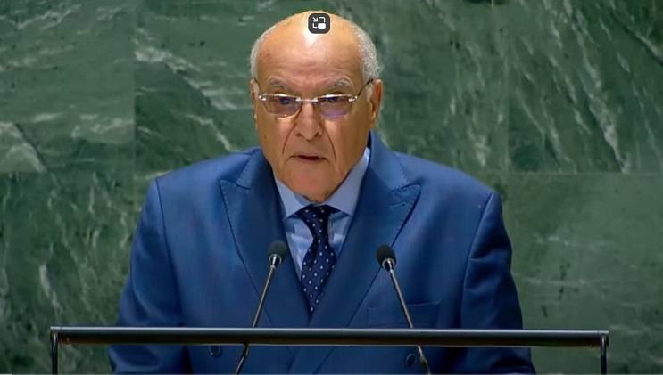 Discours du ministre Ahmed Attaf lors du débat général de l'Assemblée générale des Nations unies